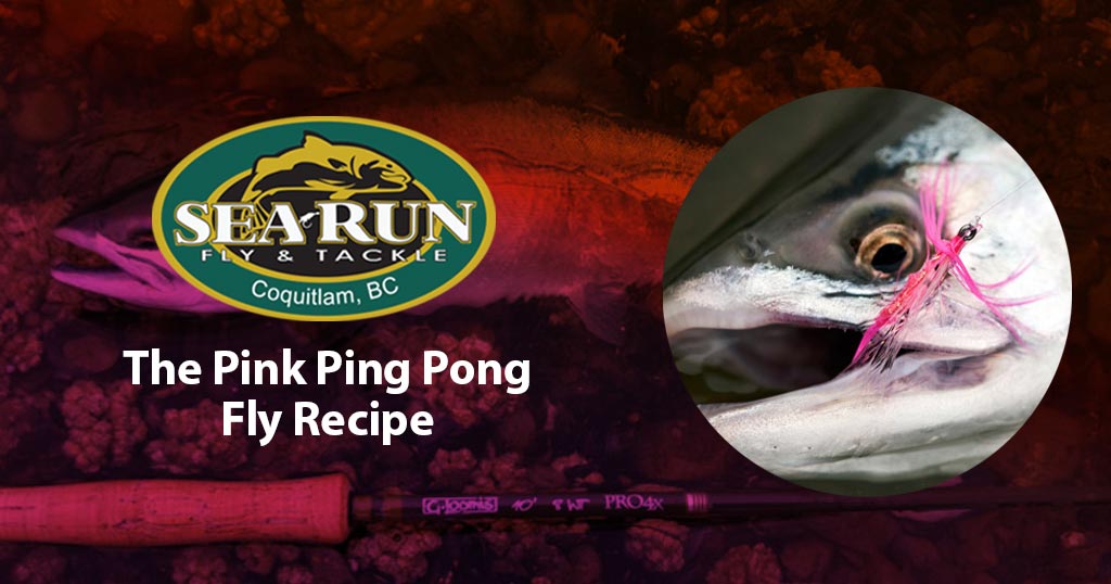 The Pink Ping Pong Fly Recipe – A Pink Salmon’s Favourite Edible Toy!