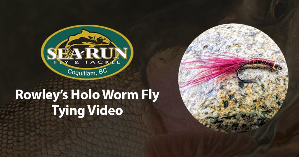Rowley's Holo Worm Fly Tying Video