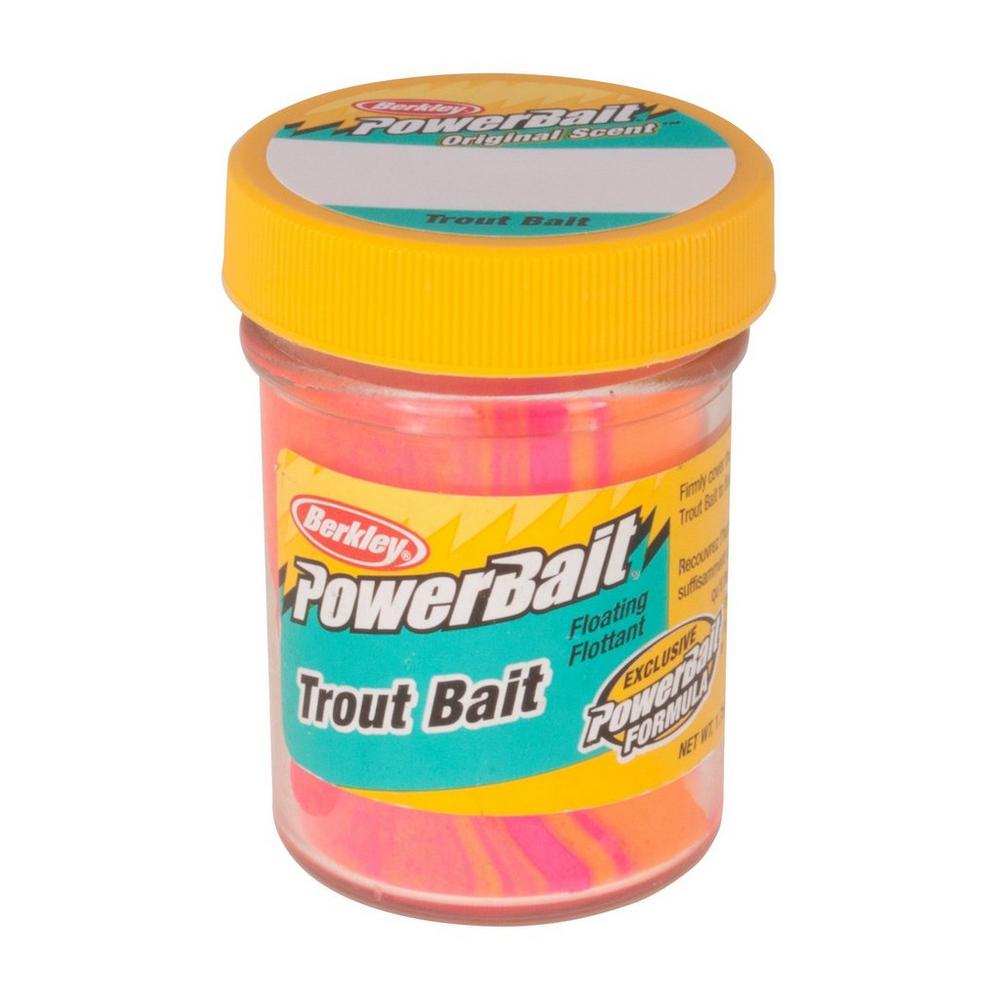 PowerBait Trout Nibbles Fluorescent Orange, Soft Plastic Lures -   Canada