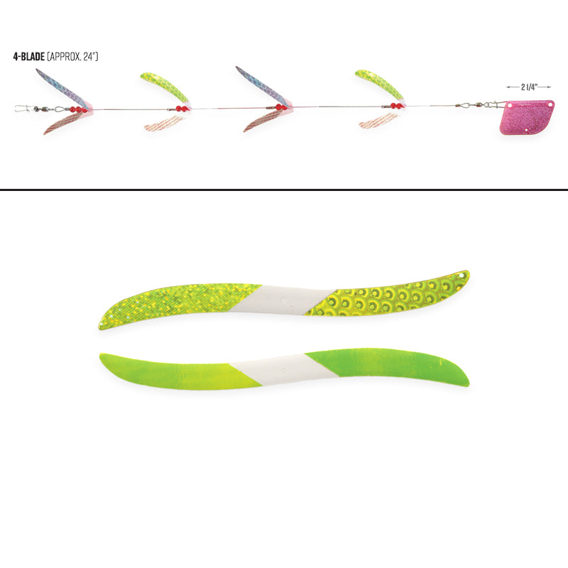 all troll light fishing pole Flash Lite 3-Blade lure or live bait behind the troll Flash Lite Trolls are the industries only full Types of Fishing Rods Explained