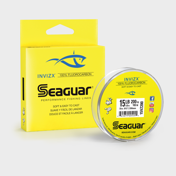 Seaguar InvizX Fluorocarbon Fishing Line – Sea-Run Fly & Tackle