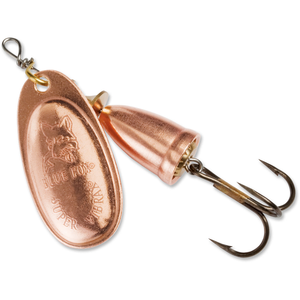 best blue fox lures for trout Blue Fox Classic Vibrax 1 / Copper/Copper