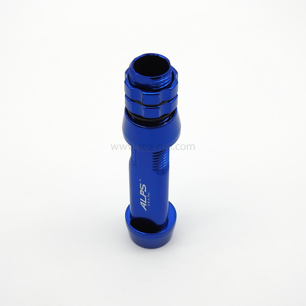 alps cobalt blue triangle fly reel seat Alps Triangle Aluminum Reel Seat