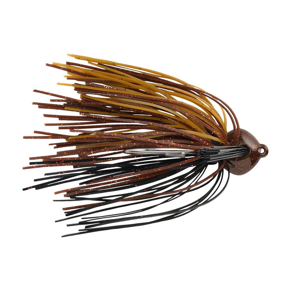 Berkley Flipping Jig - Black Brown Amber / 3/8oz (5/0 Hook)