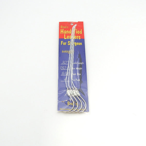 brads fishing hooks Brad's Hand Tied Sturgeon Leader – Sea-Run Fly & Tackle