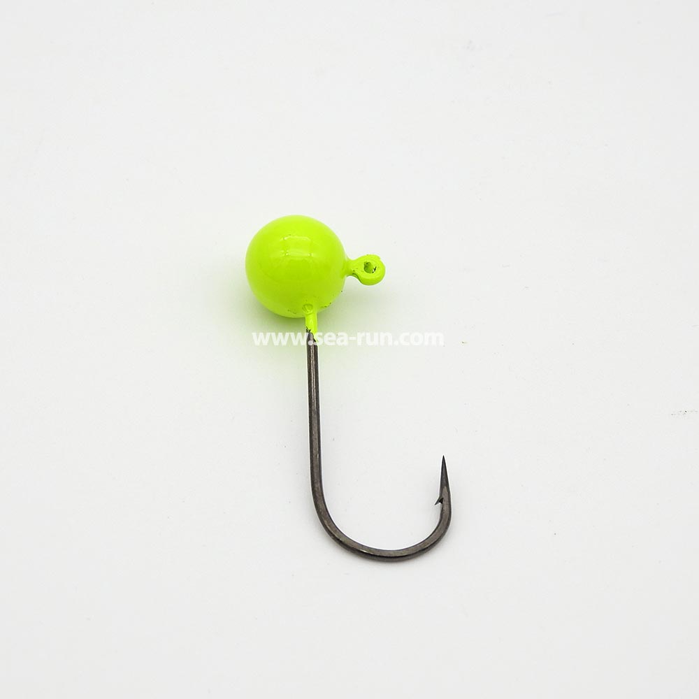 Compleat Angler Painted Jig Head Chartreuse – Sea-Run Fly & Tackle