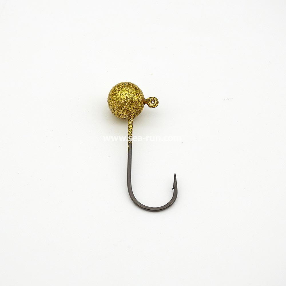 Compleat Angler Painted Jig Head Metallic Gold - 1/16oz