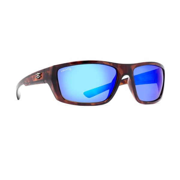 Calcutta Shock Wave Wood Grain Fade Frame Sunglasses