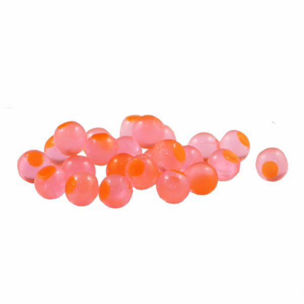 Cleardrift Tackle Soft Beads - Candy Apple/White 14 mm