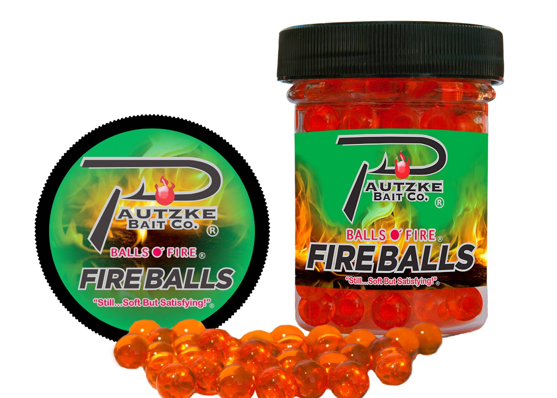 fireball fishing reel Pautzke Fire Balls