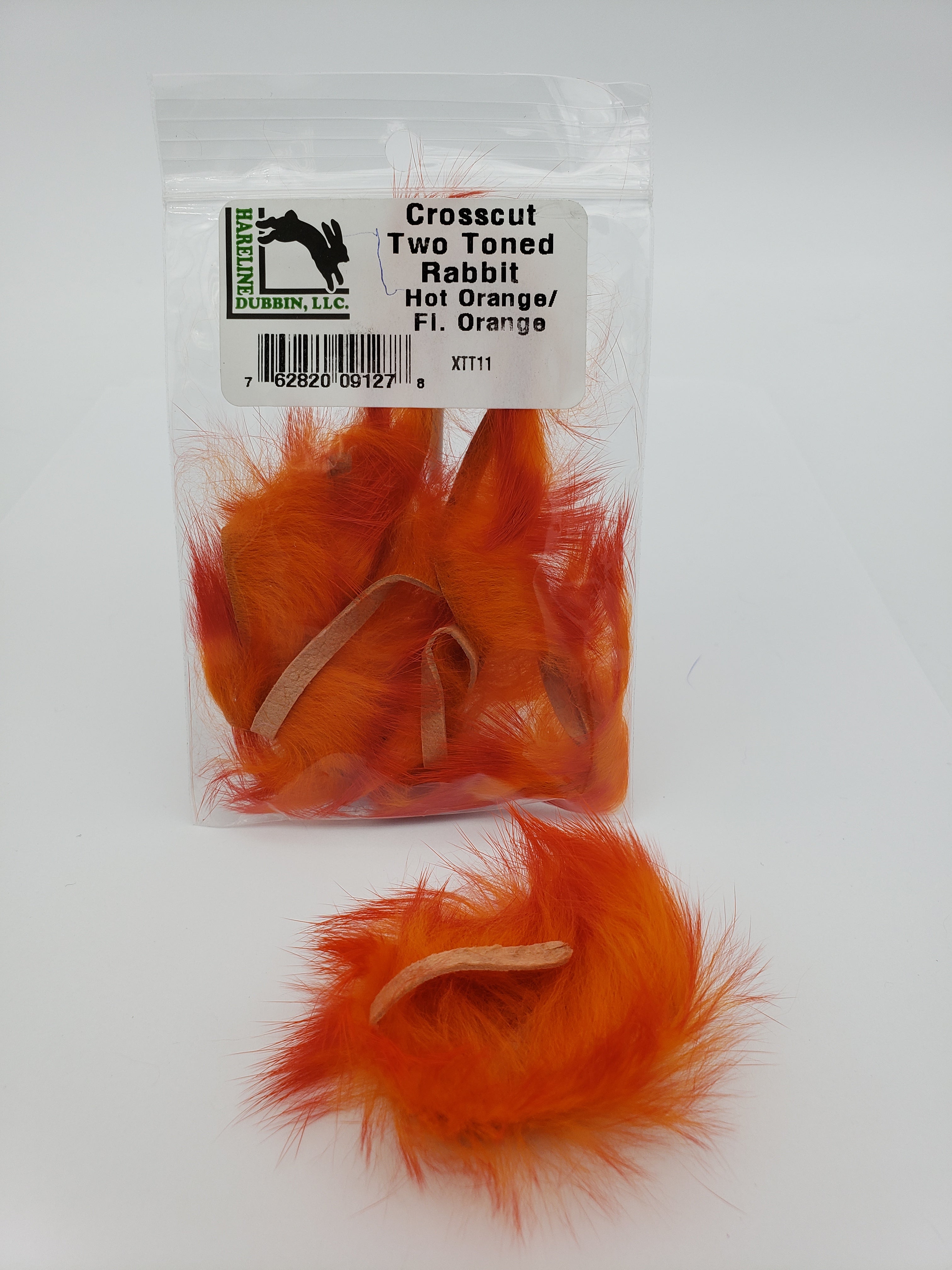 Hareline Mini Marabou Hot Orange #187