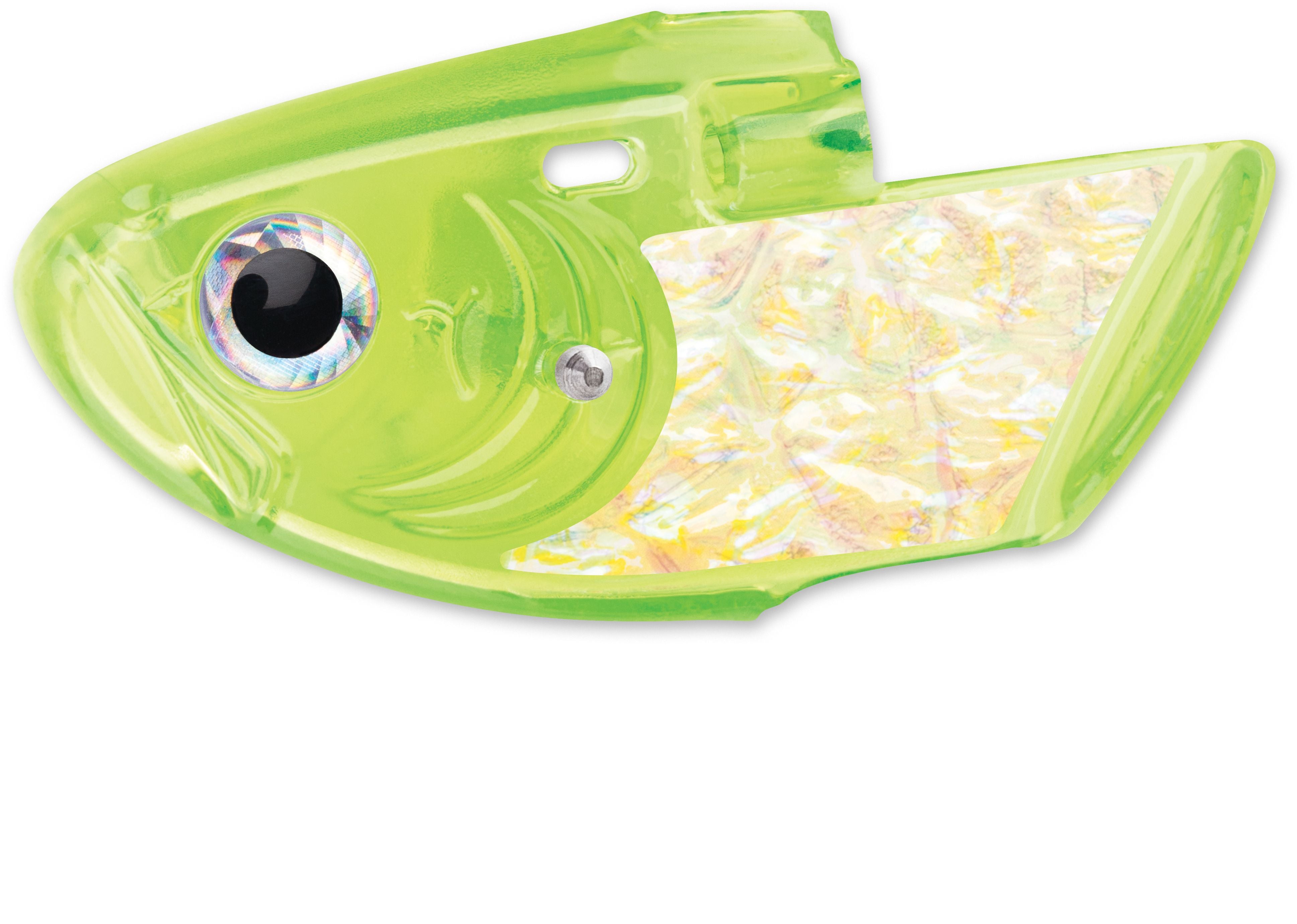 Luhr Jensen Whole Bait Head Teaser Head - Fish Candy UV Chartreuse