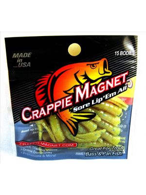 Leland Lures 87272 Crappie Magnet, Chartreuse, Topwater Lures -   Canada