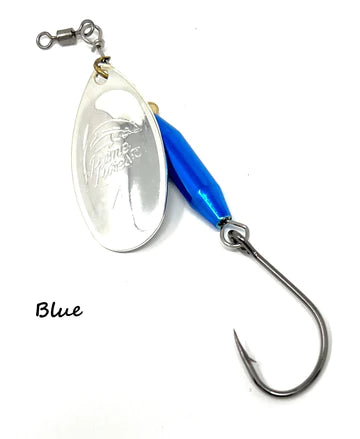 Prime Lures Weighted Spinner #5 - Copper & Blue