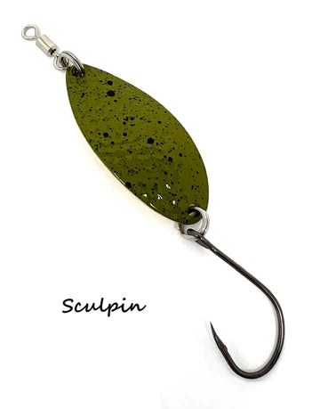 Prime Lures Oval Spoon 5/8oz - Brass