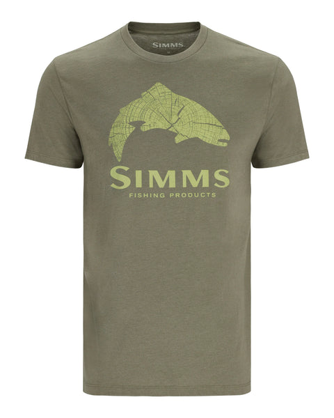 Simms Wood Trout Fill T-Shirt Men's – Sea-Run Fly & Tackle