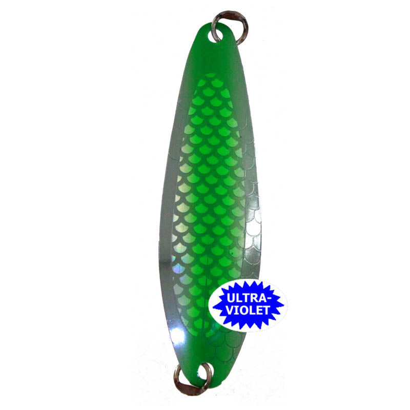 Silver Horde Gold Star Top Cat Rainbow Trout 4 1/2 Wobble Spoon 5/8oz.  Lure 