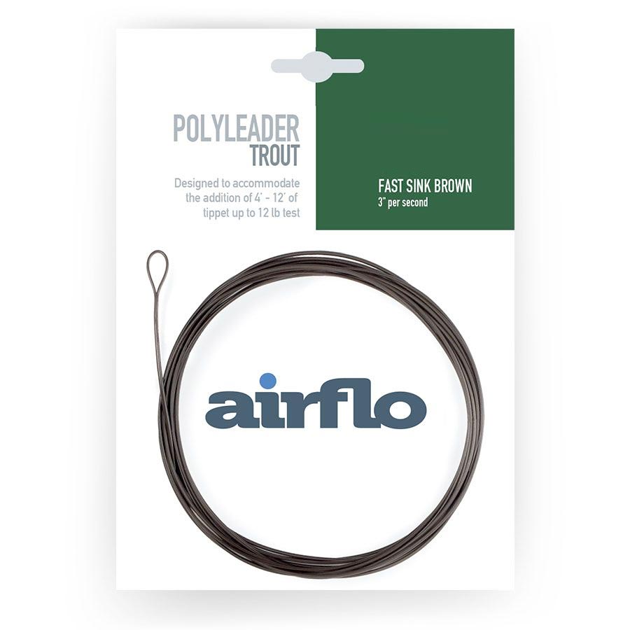 AIRFLO POLYLEADER TROUT 10ft super fast sink