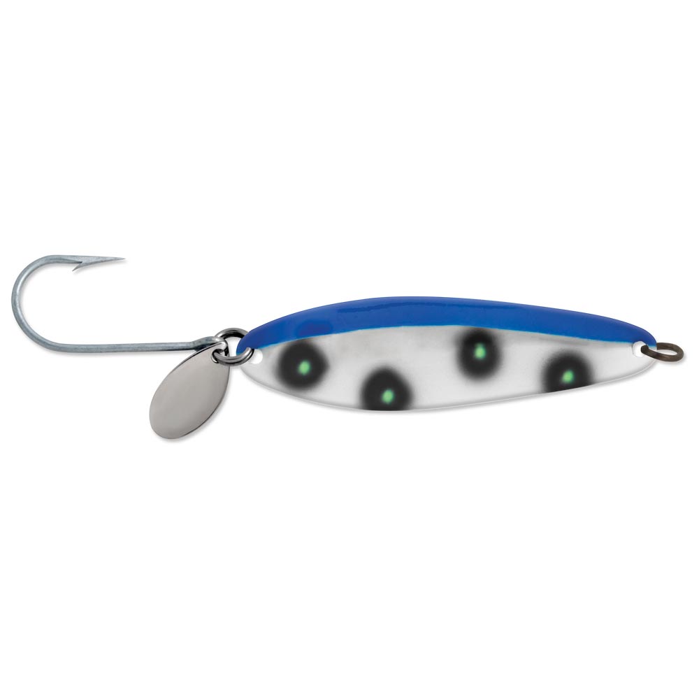 Luhr Jensen Coyote Salmon Trolling Spoon - Blue/Charteuse / 3.5