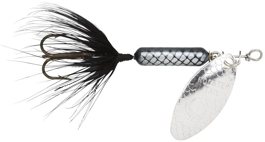 Worden's Rooster Tail Single Hook - Black / 1/16oz