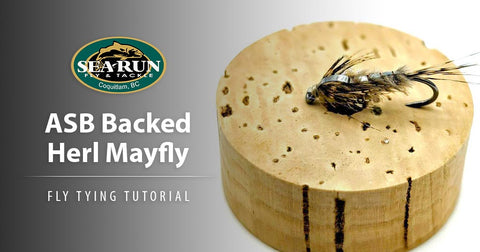 ASB Backed Herl Mayfly Nymph Fly Tying Tutorial – Sea-Run Fly & Tackle