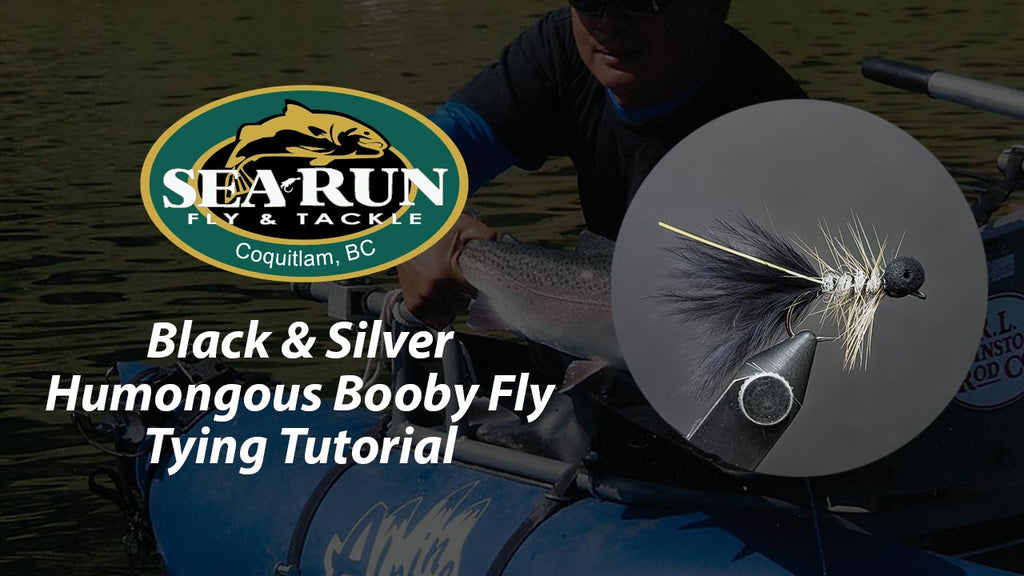 Black & Silver Humongous Booby Fly Tying Tutorial