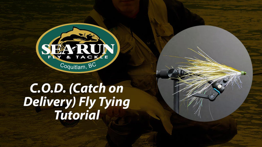 Cod Fly Backstab Olive C.O.D. Bull Trout Fly Tying Tutorial – Sea-Run Fly & Tackle