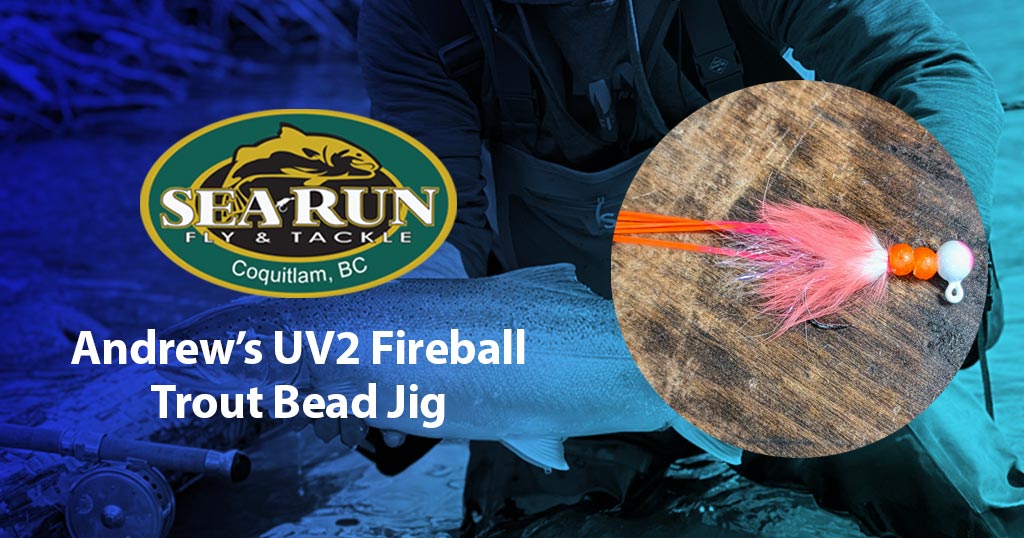 Andrew's UV2 Fireball Trout Bead Steelhead Jig Tying Video