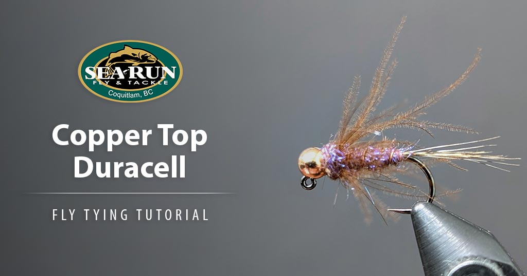 Copper Top Duracell Euro Nymph Fly Tying Tutorial