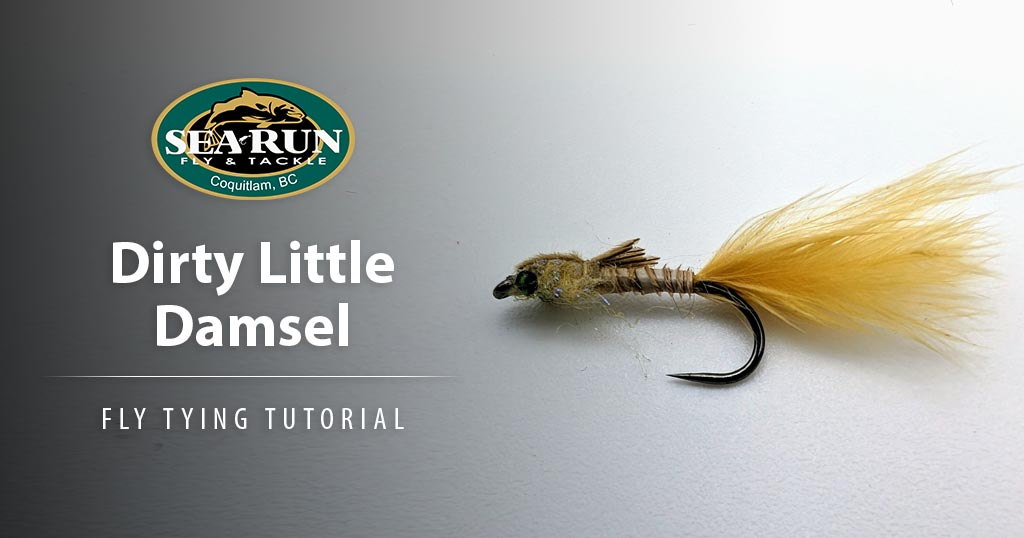 damsel fly fishing accessories Murray's Bass Damselfly Dry Stay safe and stylish with our colorful wading belts Dirty Little Damsel Fly Tying