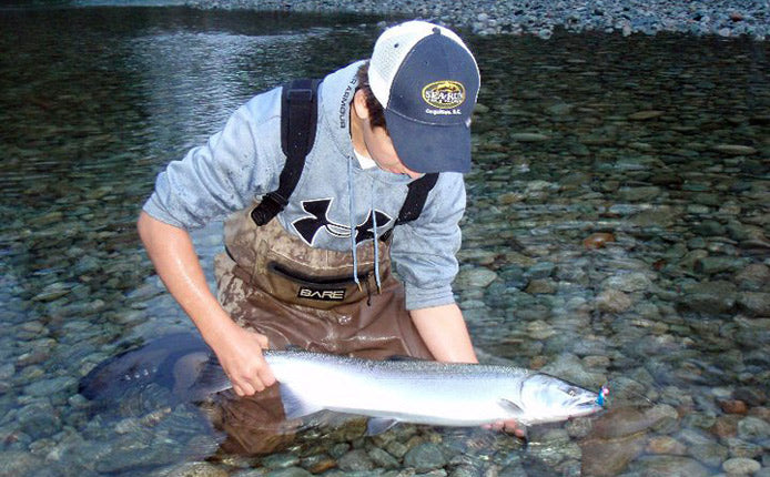 Fishing for Early Fall Vedder River Coho Salmon - BC Fishing Journal