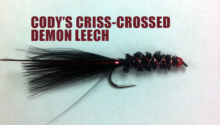 Cody’s Criss-Crossed Demon Leech Fly Pattern
