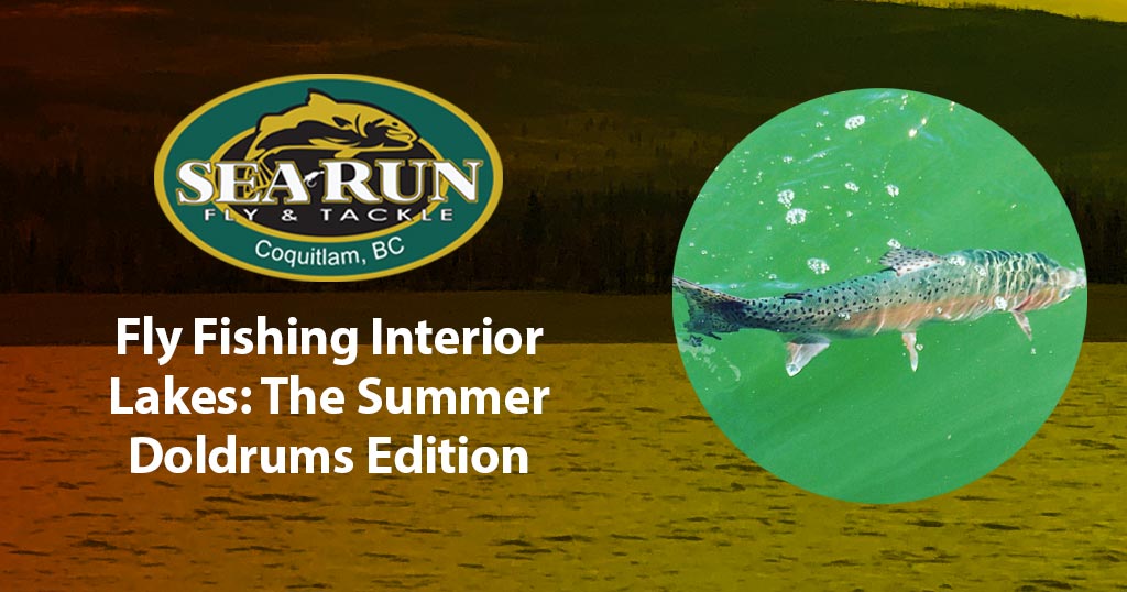 Fly Fishing Interior Lakes: The Summer Doldrums Edition – Sea-Run Fly &  Tackle