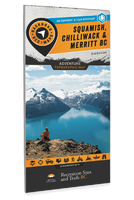 Backroad Mapbooks Waterproof Map Squamish Chilliwack Merritt
