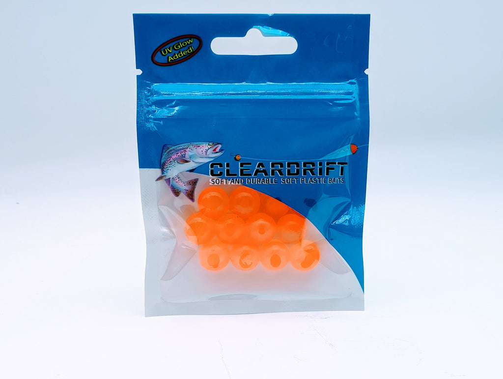 thumbnail image 2 of Fladen Clear Glass Fishing Beads (8mm, 10-Pack) For Rigs – Ideal For Surf And Saltwater, Model 5007 2 of 6