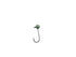 Compleat Angler Painted Jig Head Glow White