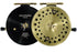 Two fishing reels, one black and one gold, with 'Kingfisher' branding on a white background.