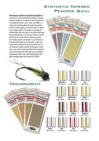 Hemingway's Synthetic Tapered Peacock Quills