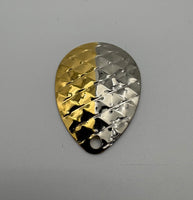 Sea-Run Hammered Colorado Blade Genuine Gold & Nickel