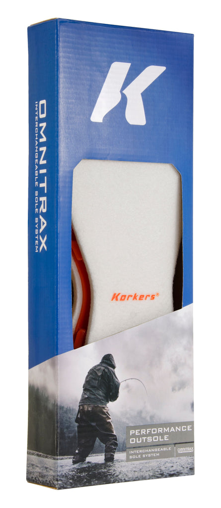 Korkers Omnitrax Performance Outersole's Felt Sole