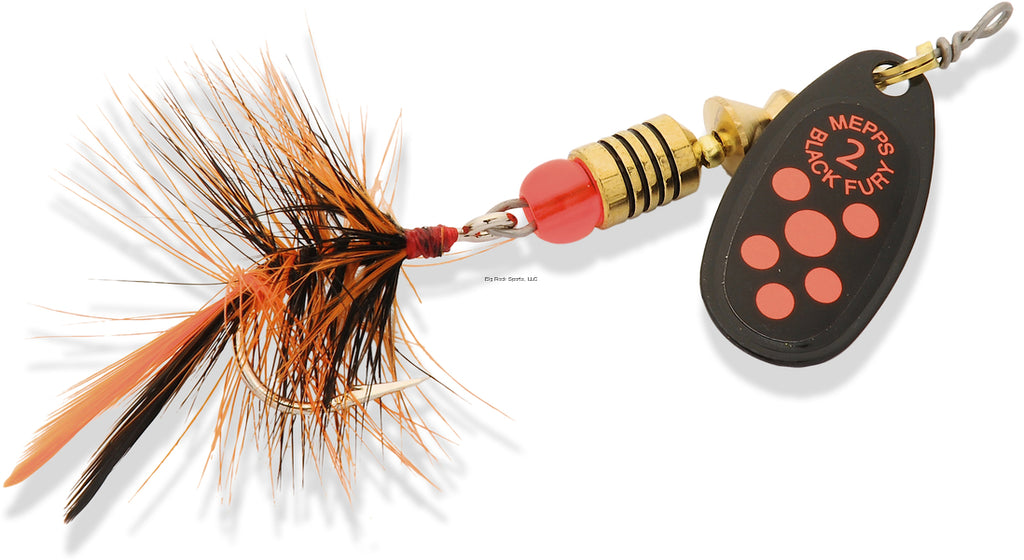 Mepps Black Fury Dressed Spinner – Sea-Run Fly & Tackle