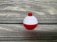 Pucci Red and White Bobber 1 1/2"