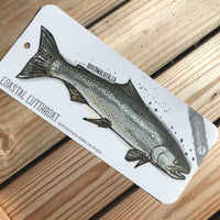 RiverWalker BC Coastal Cutthroat Sticker