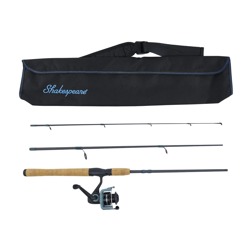 Shakespeare Excursion Travel Rod and Reel Combo – Sea-Run Fly & Tackle