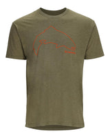 Simms Trout Outline T-Shirt Men's