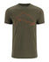 Simms Trout Outline T-Shirt Men's