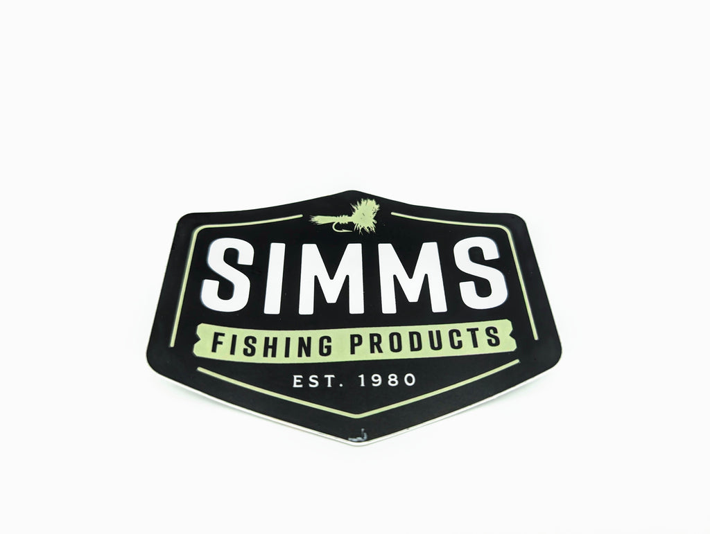 Simms Fly Patch Sticker – Sea-Run Fly & Tackle