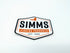 Simms Fly Patch Sticker