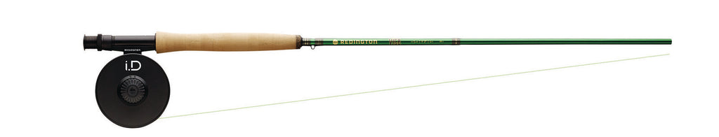 Redington Crosswater Fly Fishing Rod with Bag, 4 Pieces, 5 WT 9