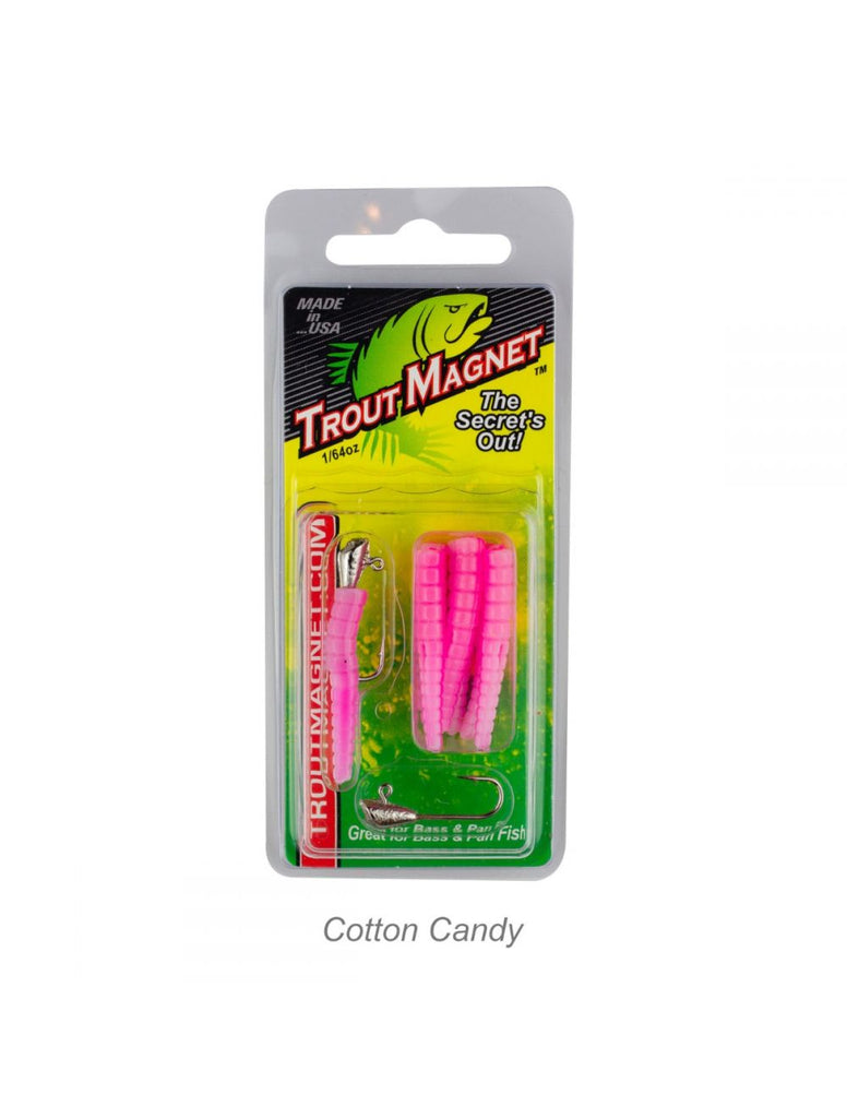 Leland Lures Trout Magnet Pack , Cotton Candy